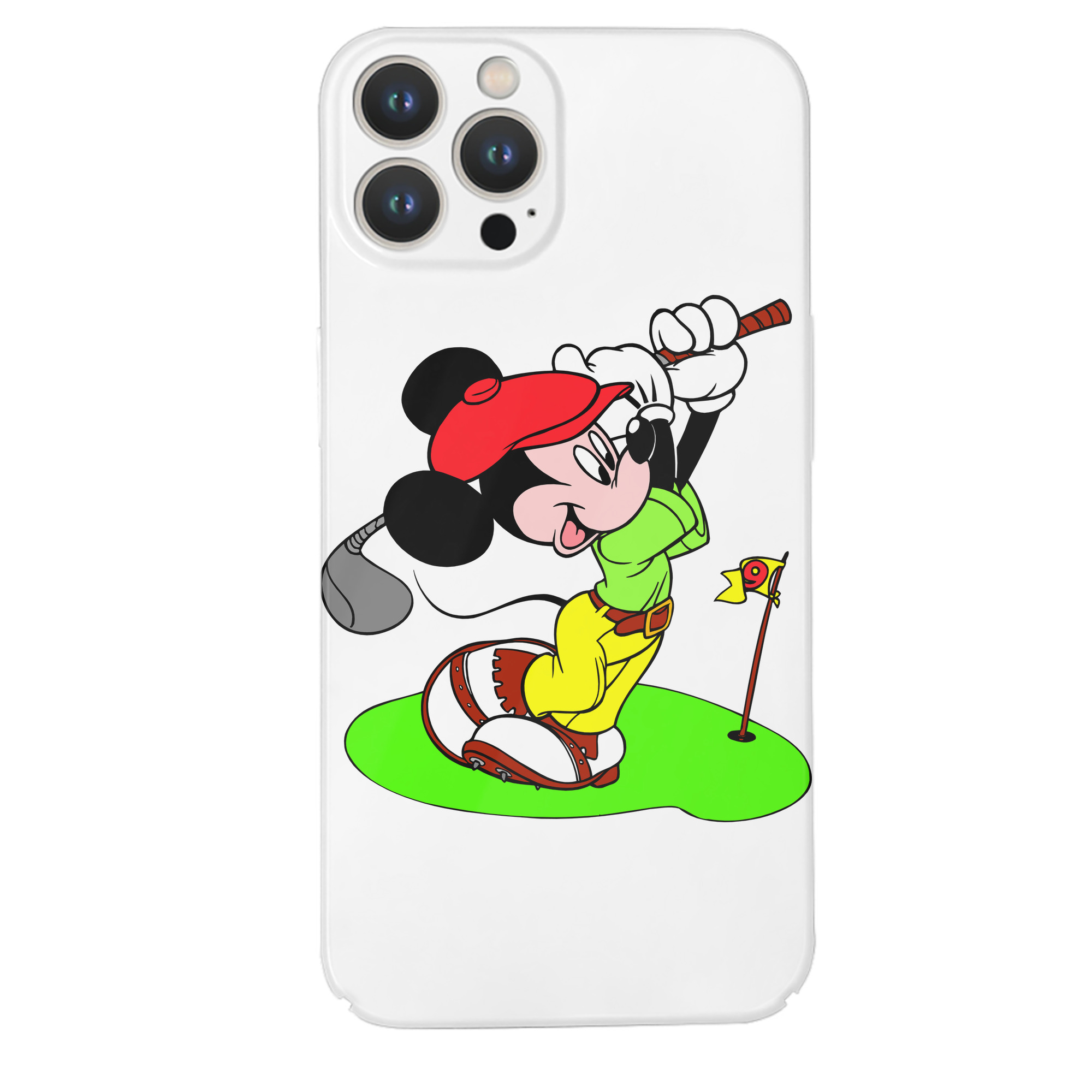 （画像用） ミッキーマウス Mickey Mouse 【iPhone 14シリーズ対応】ハードケース